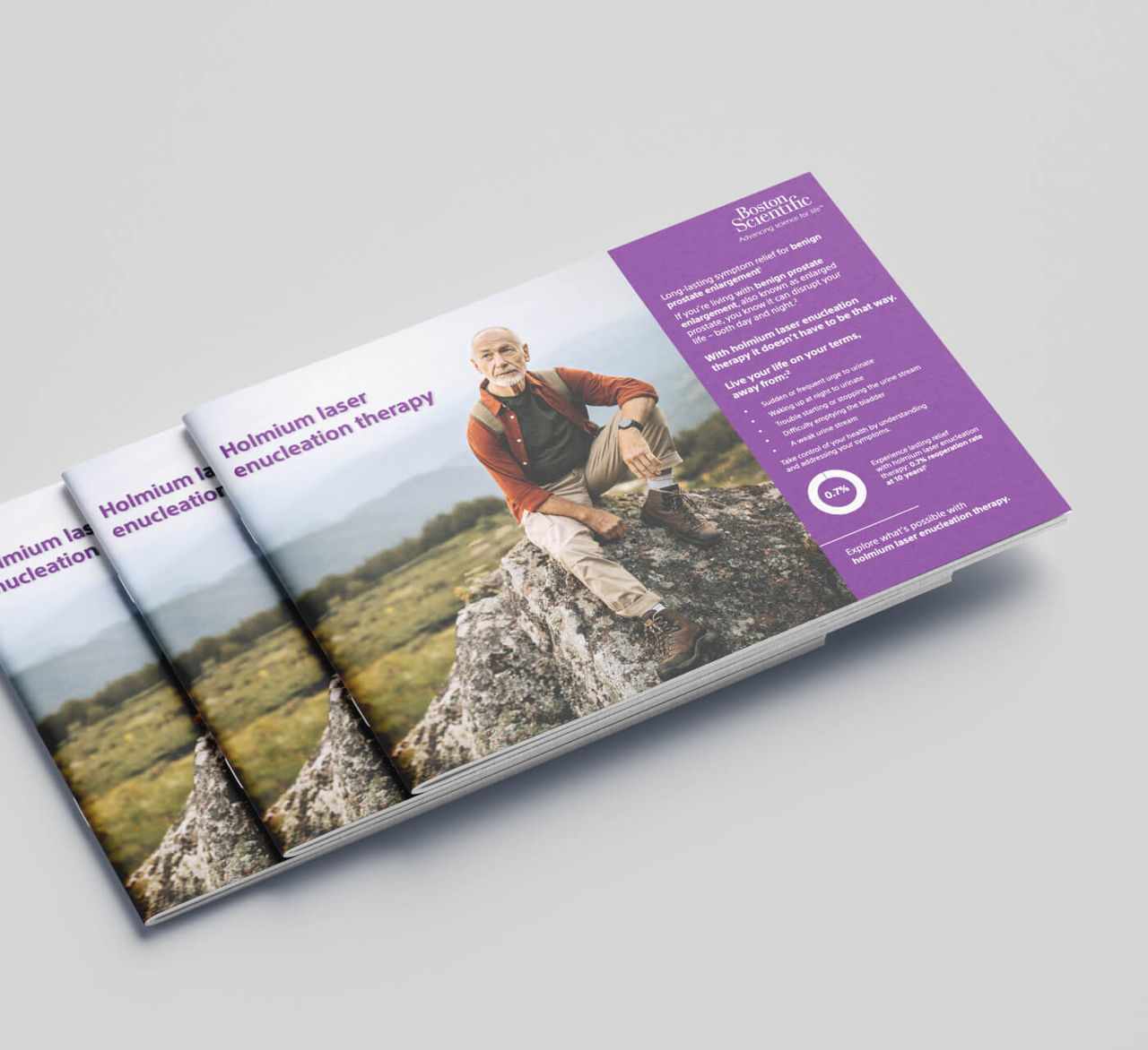 Brochure about Holmium laser enuclearion therapy